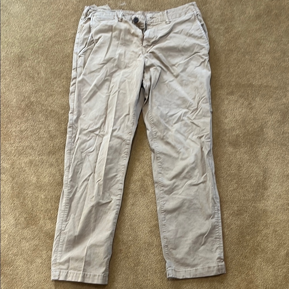 Men's Beige Pants